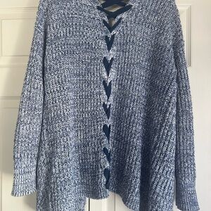 American rag Blue Knit Sweater